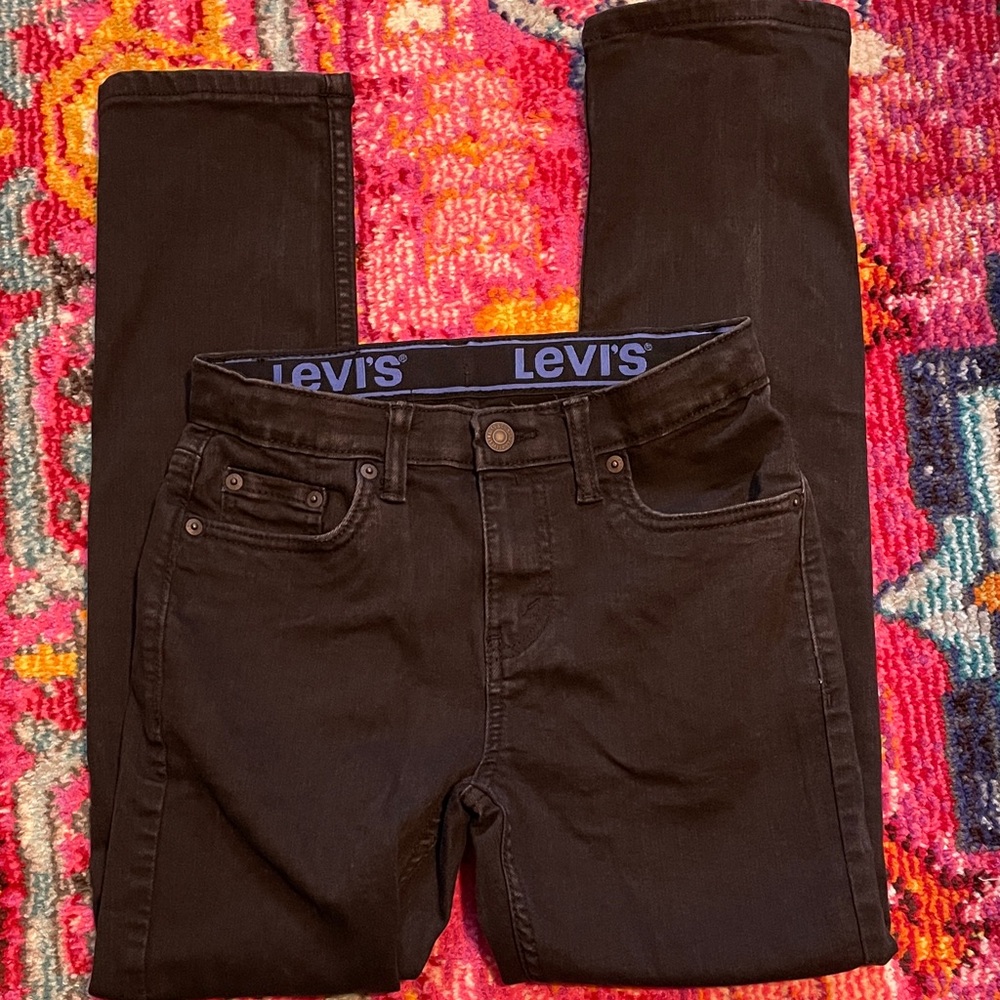 Levi's Classic Black Boy’s Jeans Size 12